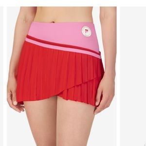 FILA Brandon Maxwell Pleated Skort NWT